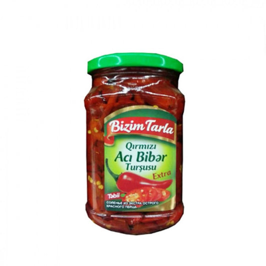 BİZİM TARLA QIRMIZI ACI BİBƏR TURŞU 660