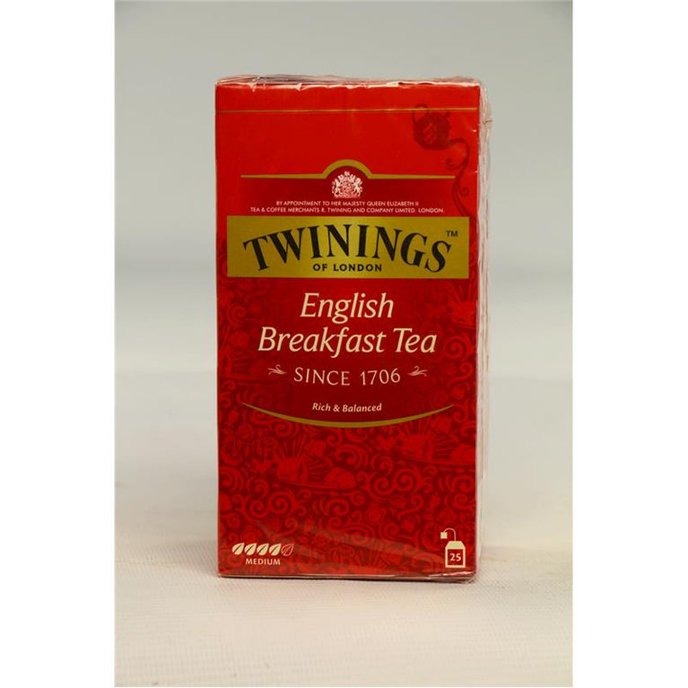 TWİNİNGS ENGLİSH BREAKFAST TEA BAGS 125G