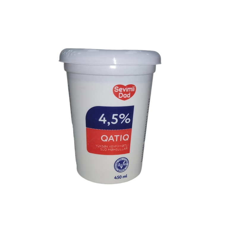 SEVİMLİ DAD QATIQ 450 ML 4,5%