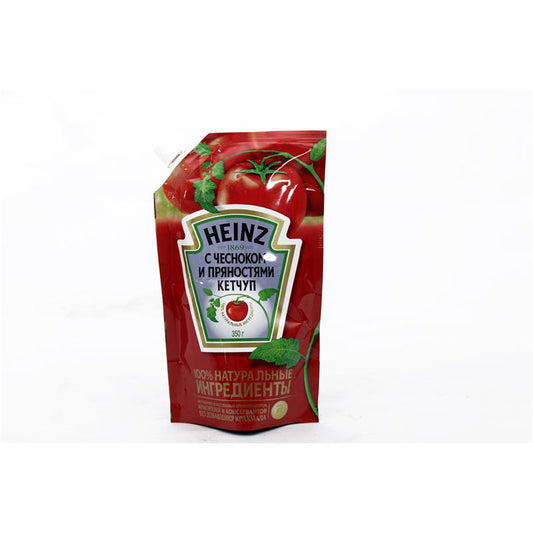 HEİNZ KETÇUP SARIMSAQLI 320 GR PAKET
