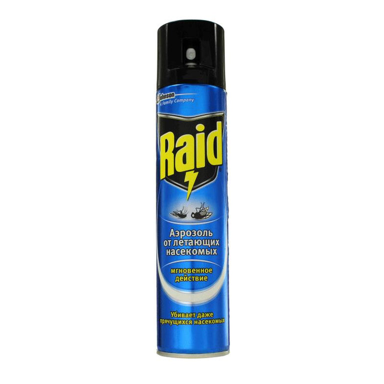 RAİD HƏŞƏRATLARA QARŞI SPREY 300 ML