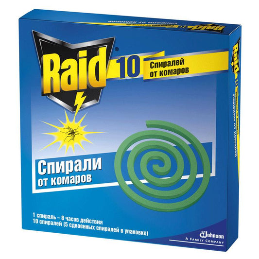 RAİD SPİRAL AĞCAQANADA QARŞI 10 ƏDƏD