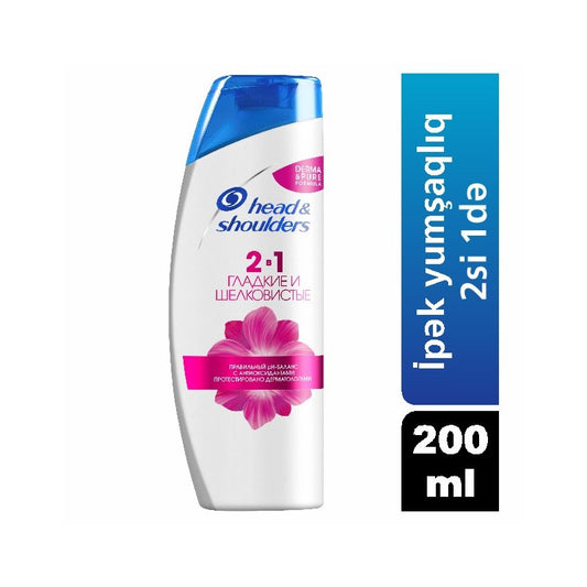 HEAD & SHOULDERS ŞAMPUN SMOOTH & SİLKY 2
