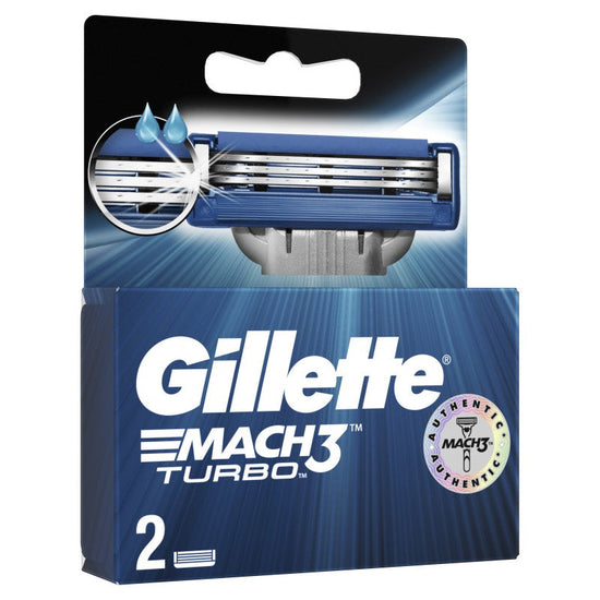 GILLETTE MACH 3 TURBO TƏRAŞ BIÇAĞI 2 ƏDƏ