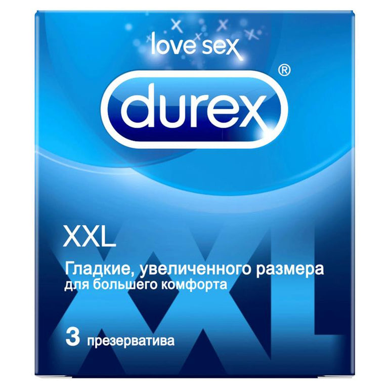 DUREX PREZERVATİV 3-LÜ XL KOMFORT