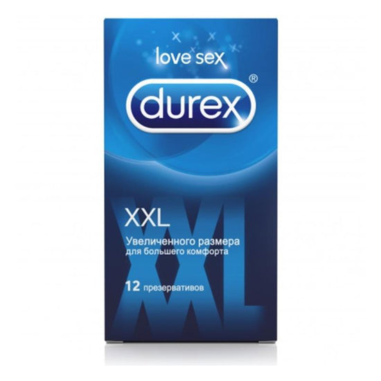 DUREX PREZERVATİV 12-Lİ XL KOMFORT