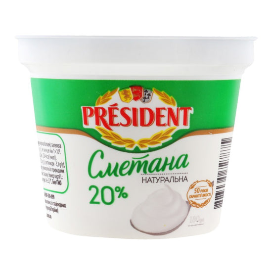 PREZIDENT XAMA 20 % 180 GR