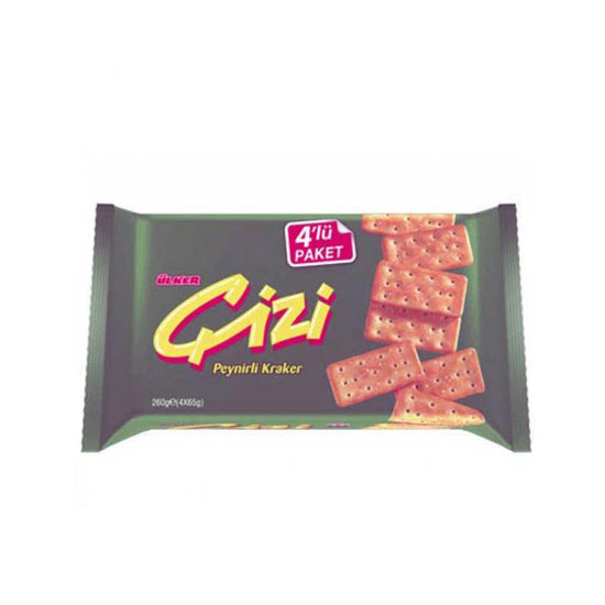 ÜLKƏR ÇİZİ KRAKER BİSKÜVİ 4LÜ 280GR