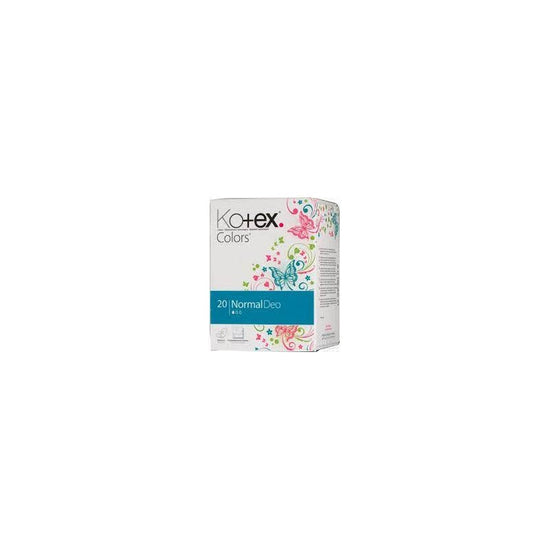 KOTEX RƏNGLİ NORMAL GÜNDƏLİK 20 ƏDƏDLİ