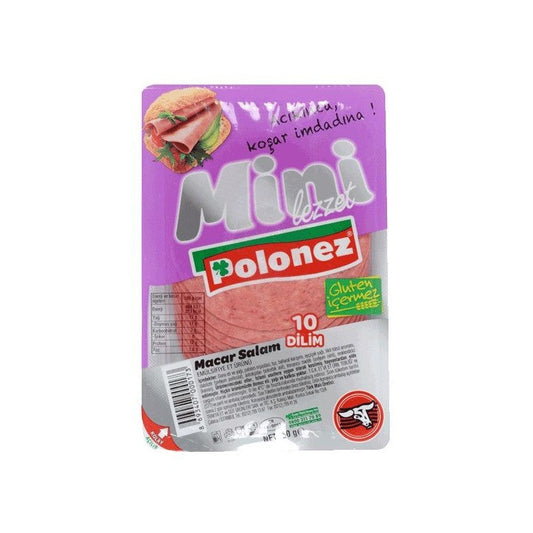 POLONEZ KOLBASA 60 GR MINI LEZZET MACAR