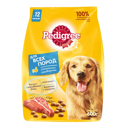 PEDIQREE 600 QR BÖYÜK IT ÜÇÜN MAL ƏTİ