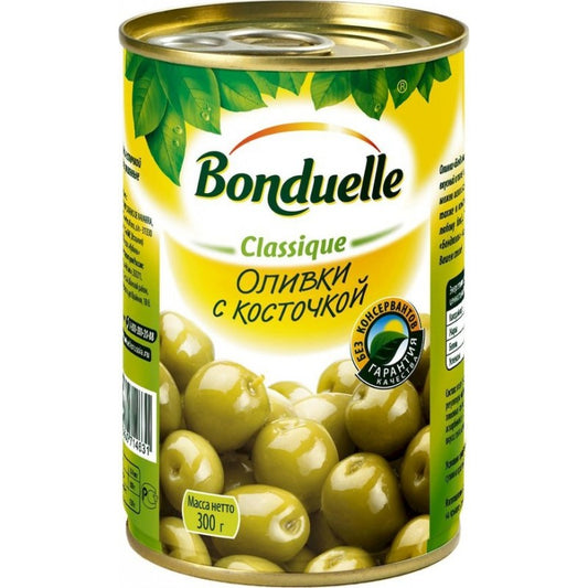 BONDUELLE YASIL ZEYTUN 314 GR TUMLU TNK
