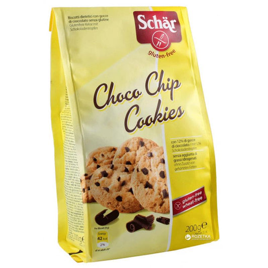 SCHAR QLUTENSİZ ÇOKO ÇİP PEÇENYE 125 QR