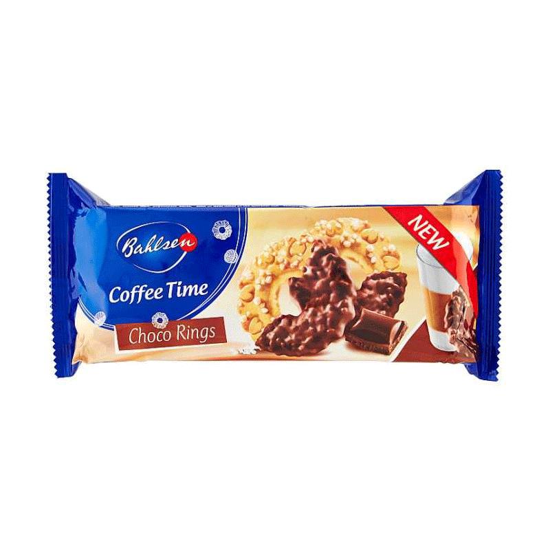 BAHLSEN COFFE TIME CHOCO RINGS 155QR