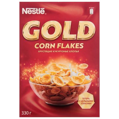 NESTLE GOLD CORN FLAKES 330GR