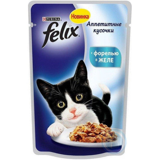 FELİX PİŞİK YEMİ 85QR FOREL ƏTİ JELE