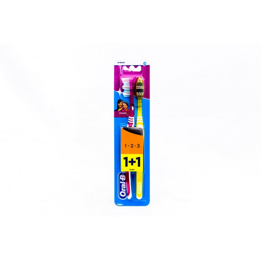 ORAL-B DİŞ FIRÇASI KLASSİK 40 MEDİUM 1+1