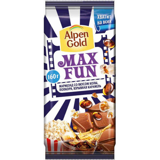 ALPENGOLD SOKOLAD MAX FUN KOLA KAR.PA