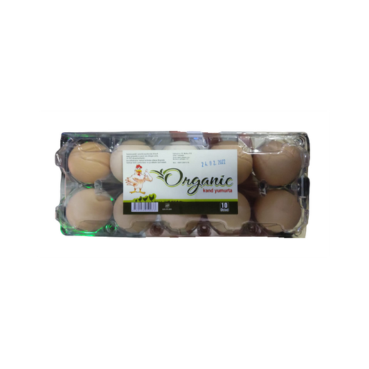 ORQANİK KƏND YUMURTASI 10 LU