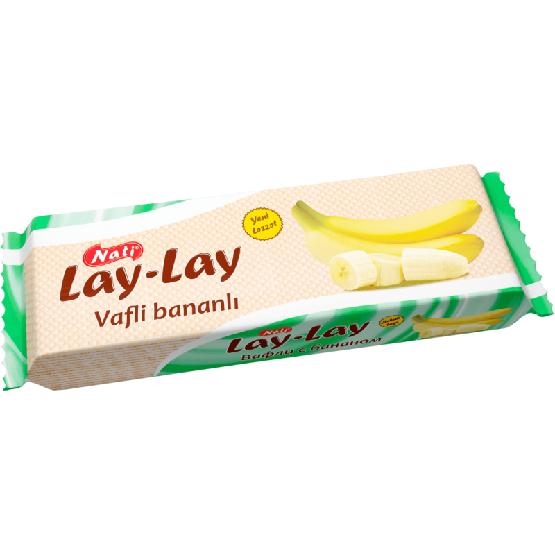 LEZZET LAY LAY VAFLI BANANLI 500 GR