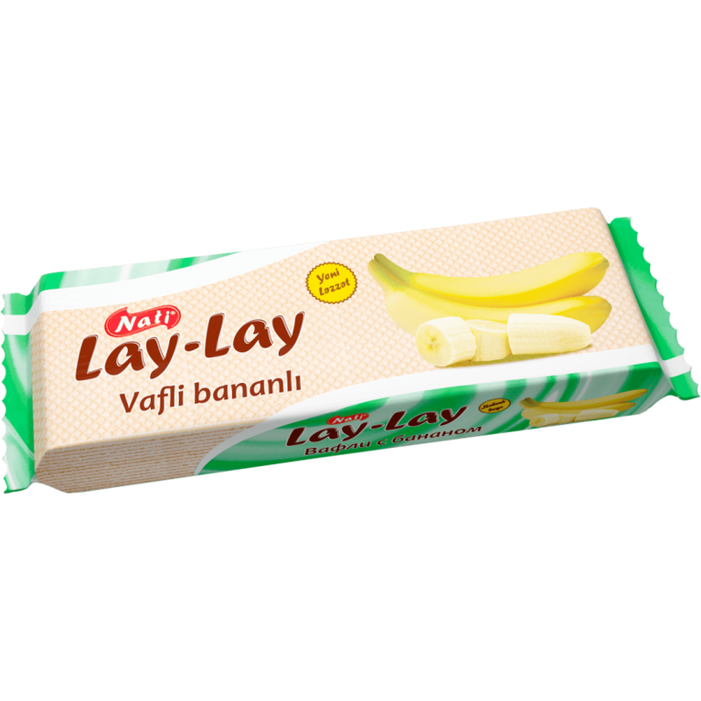 LEZZET LAY LAY VAFLI BANANLI 500 GR