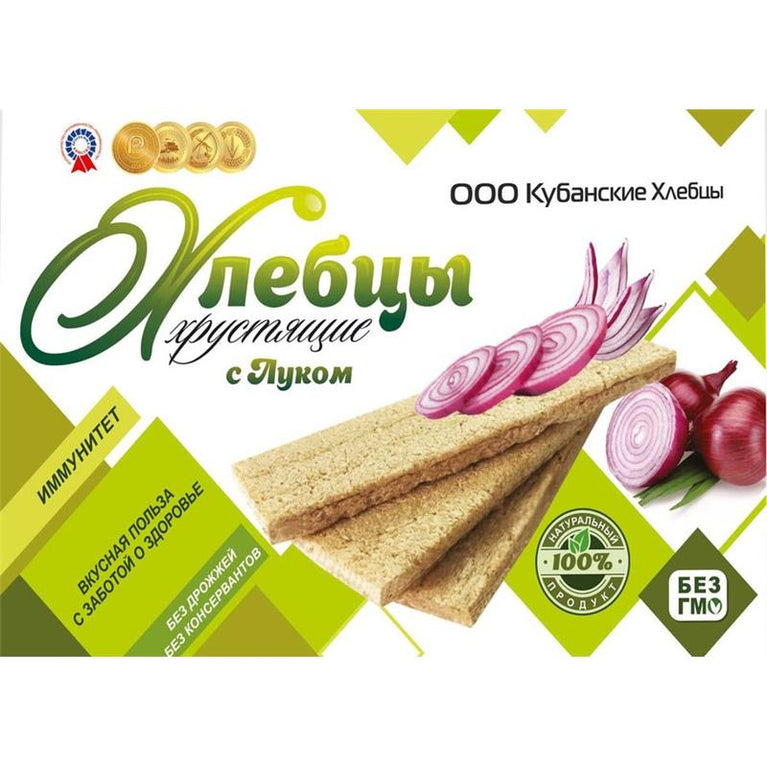 KUBANSKIYE XLEBSI SOGANLI 100 GR