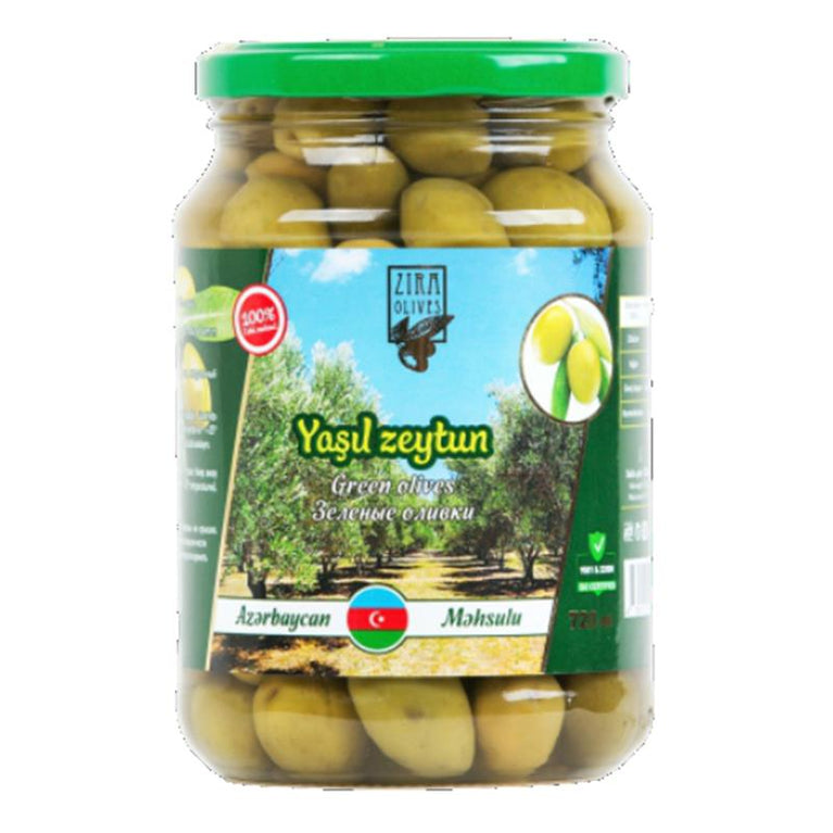 ZEYTUN ZIRA OLIVES 720GR YASHIL SH.