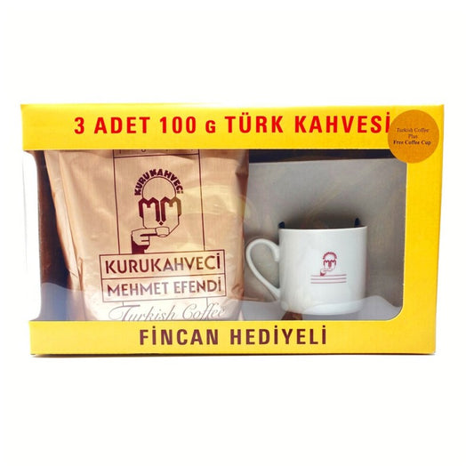 MEHMET EFENDİ 3X100 GR FİNCAN HƏDİYYƏ