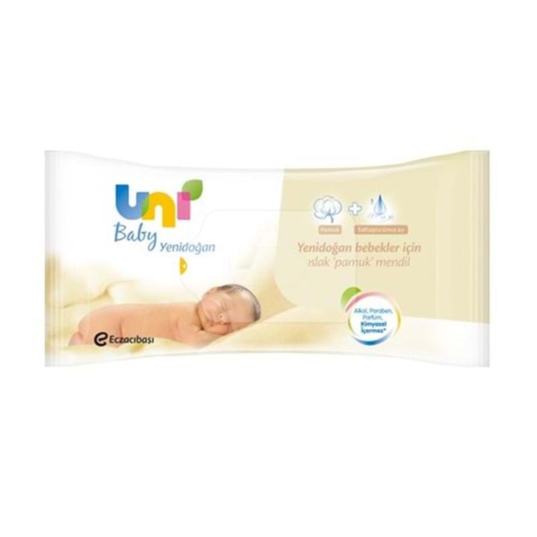 UNİ BABY KÖRPƏ NƏM SALFET 40 ƏDƏD