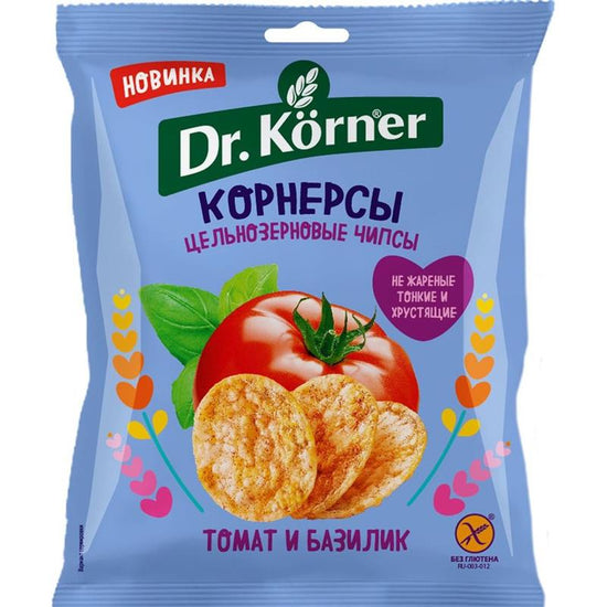 DR.KORNER CIPS TOMAT VE REYHANLI 50 GR