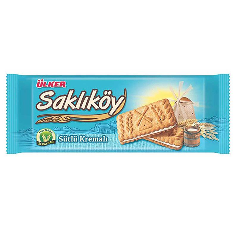 ÜLKƏR SAKLIKÖY SÜDLÜ KREMLİ BİSKİVİT 100