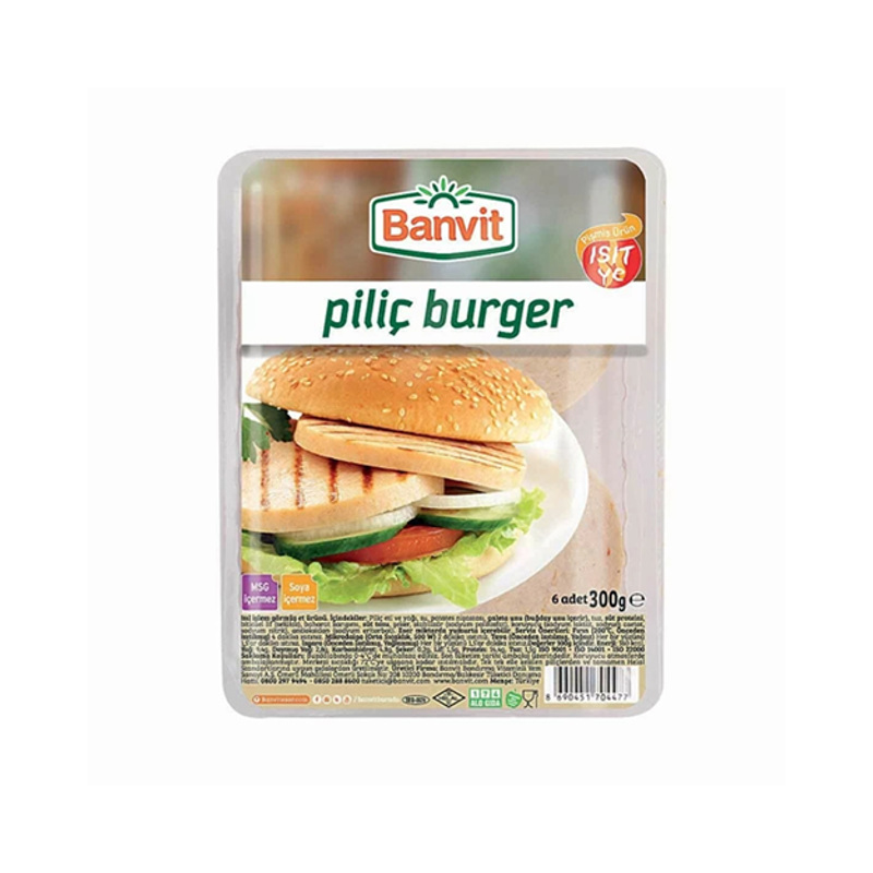 BANVİT ÇÖRƏK TOYUQ BURGER 315 GR