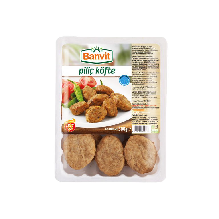 BANVİT TOYUQ KÖFTƏ TÜRK STİLİ 300 GR