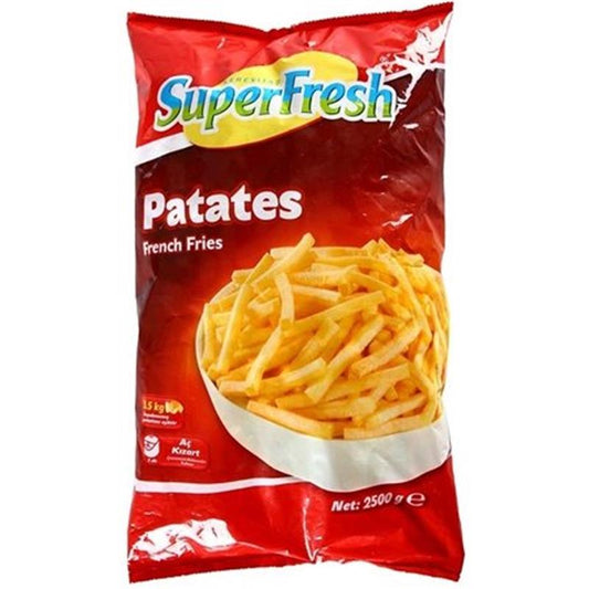 SUPERFRESH KARTOF FRİ 2,5 KQ BARMAQ