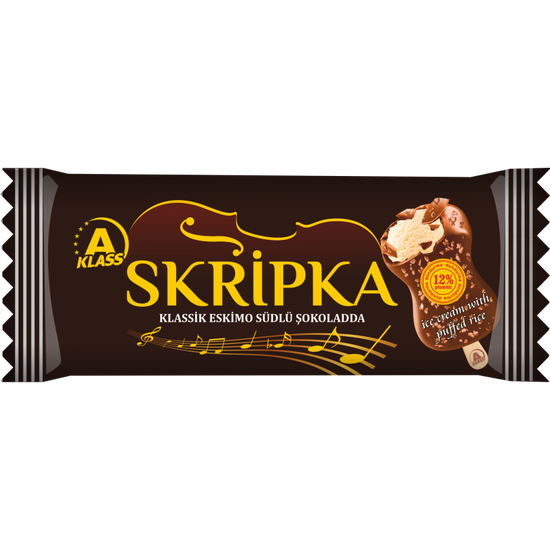 A KLASS SKRIPKA ESKIMO PLOM SOKOLAD 75 G