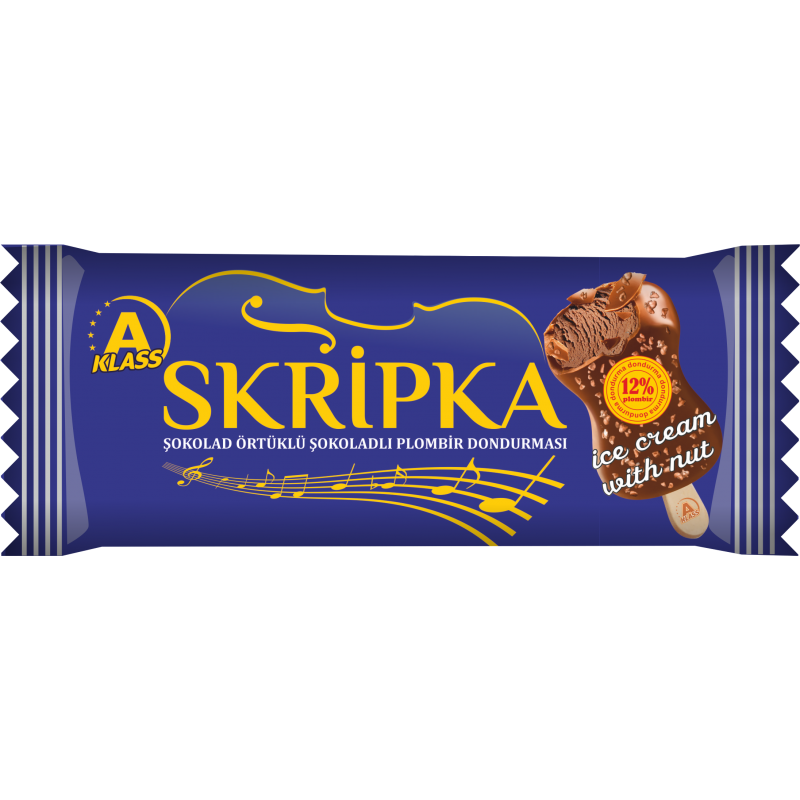 A KLASS SKRIPKA ESKIMO SOKOLAD/QOZ 75 GR