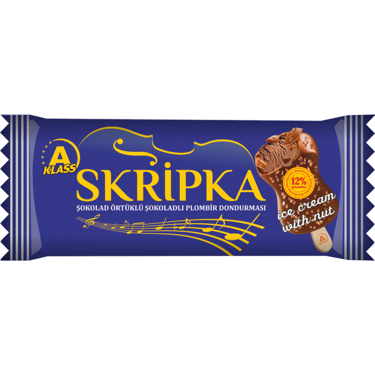 A KLASS SKRIPKA ESKIMO SOKOLAD/QOZ 75 GR