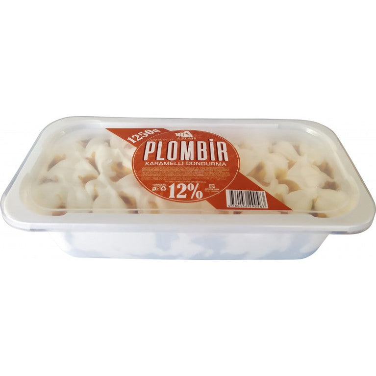 A KLASS PLOMBİR KARAMEL DONDURMA 1250 QR