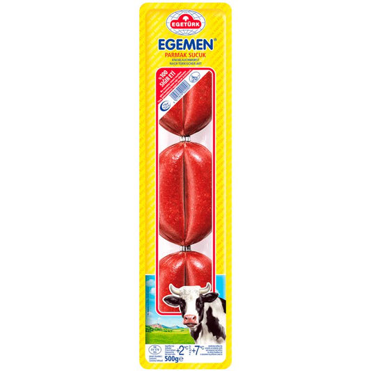 EGETURK EGEMEN PARMAK SUCUK 500QR