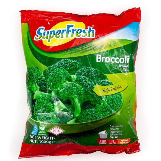SUPERFRESH BROKOLİ 1 KQ DONDURULMUŞ