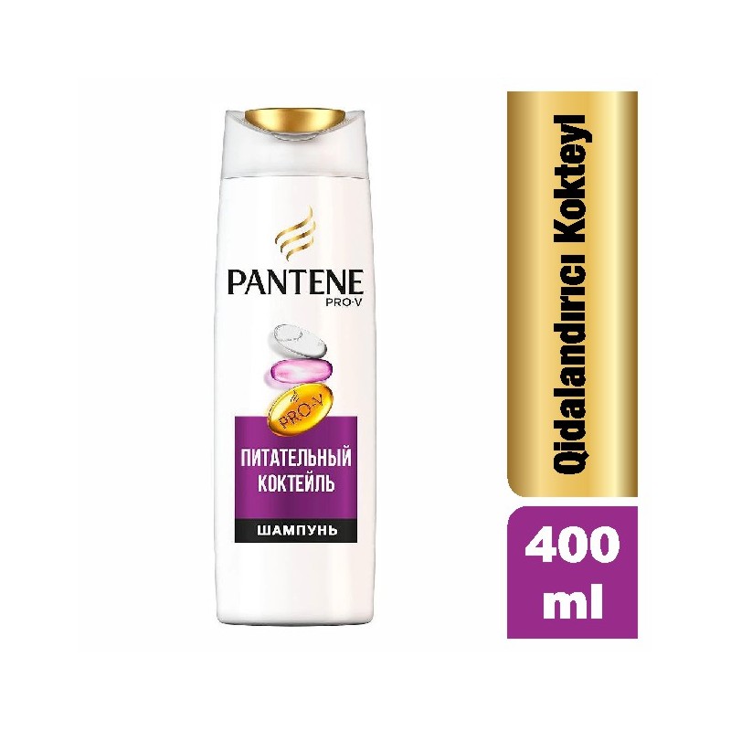 PANTENE ŞAMPUN 400 ML QİDALANDIRICI KOKT