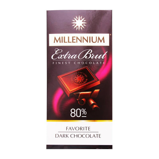 MİLLENİUM TÜND ŞOKOLAD 80 % 100 QR