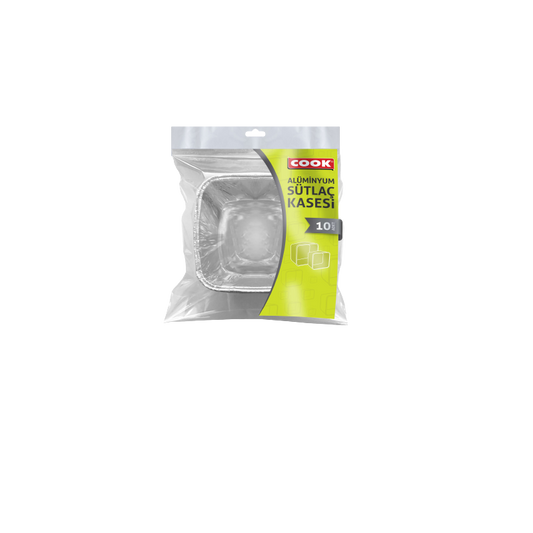 COOK ALİMİNİUM KASA SÜTLAÇ 10 LU