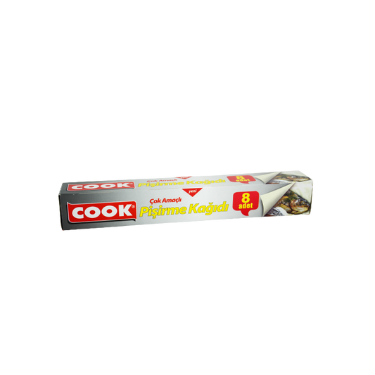 COOK FOLYOLU BİŞİRMƏ KAĞIZI 30CM 8 VƏRƏQ
