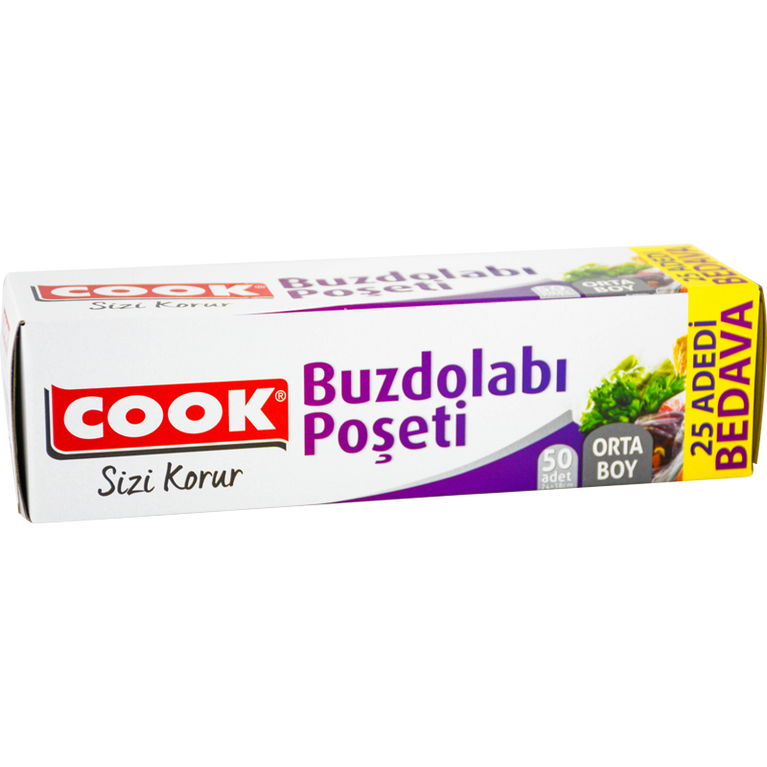 COOK EKONOMİK ƏRZAQ POŞETİ 24X38CM