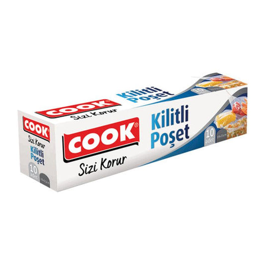 COOK KLİDLİ ƏRZAQ POŞETİ 19X25CM