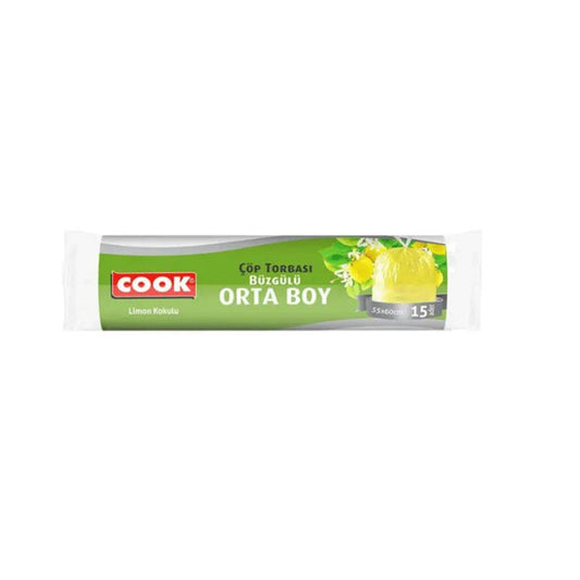COOK BUZG ÇÖP TORBA ORTA 55X60 LİMON