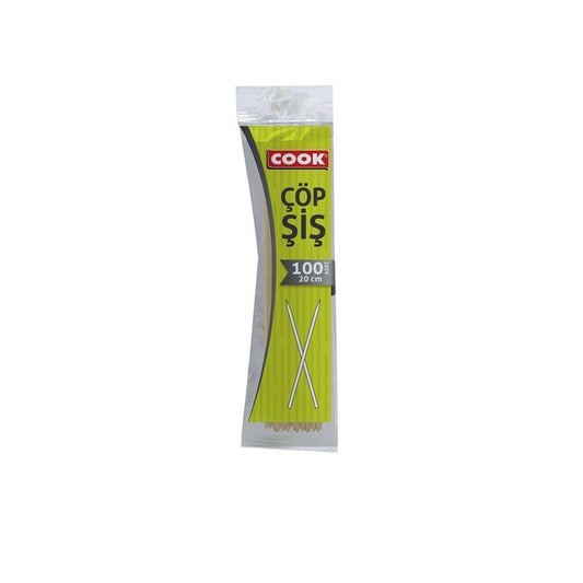 COOK ÇÖP ŞİŞ 25CM 100 ƏDƏDLİ
