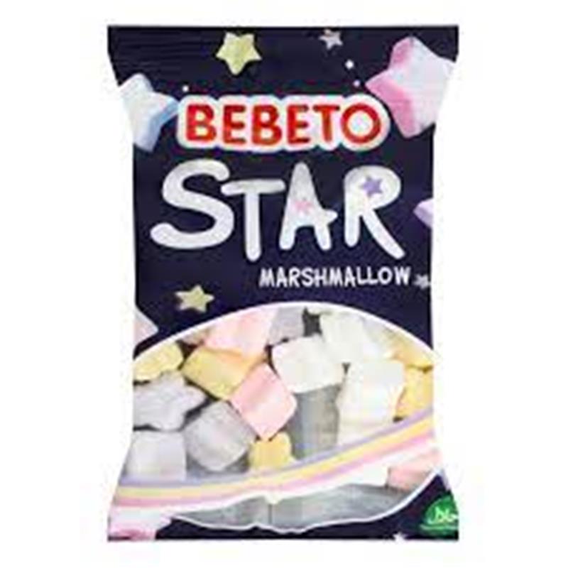 BEBETO STAR MARSHMALLOW 30 GR 1X12