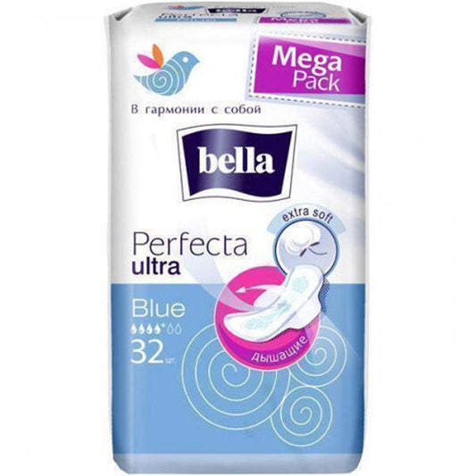 BELLA PERFECTA ULTRA MAVİ BEZİ 32 ƏDƏD